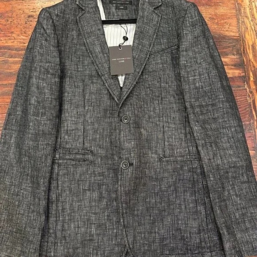 John Varvatos Linen Blazer 38R
